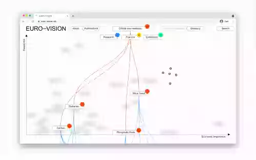View of the website interface which can be navigated through critical raw materials.