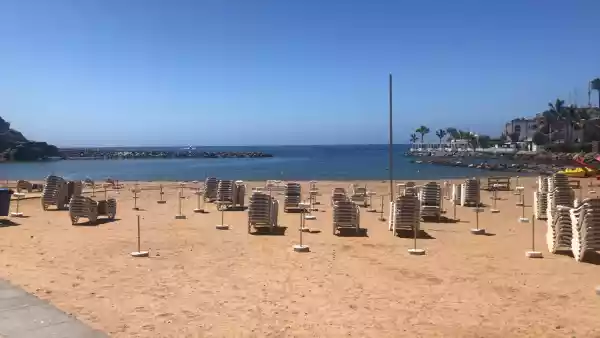 View of Playa Mogán (Gran Canarias)